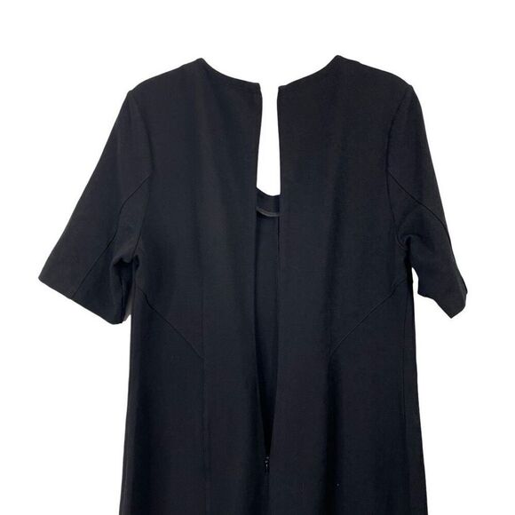 Cabi 3101 Black Claire Ponte Knit Sheath Dress Size 8 - Picture 6 of 8